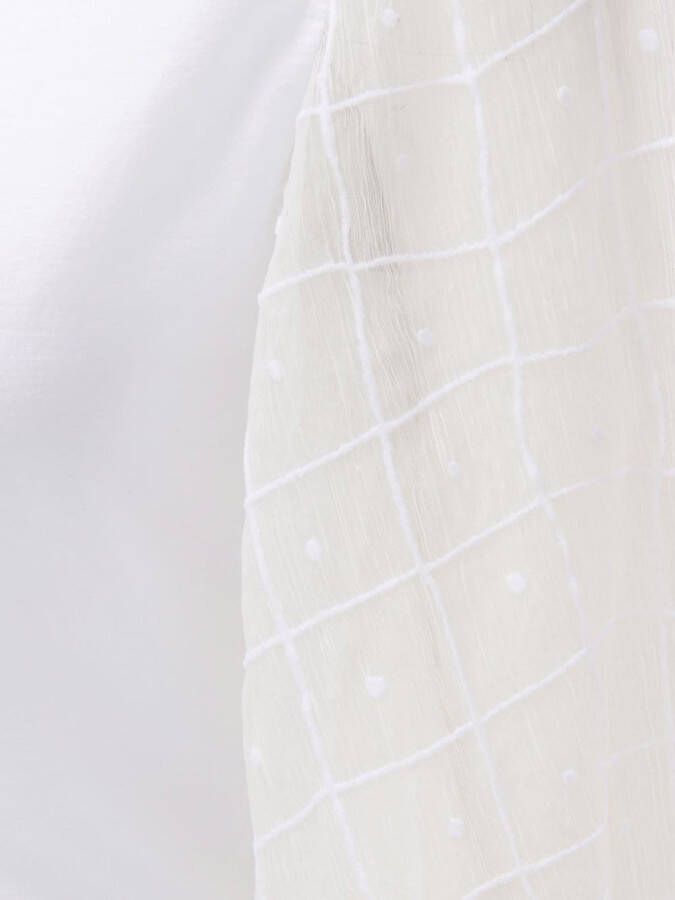 JW Anderson Asymmetrische jurk Wit
