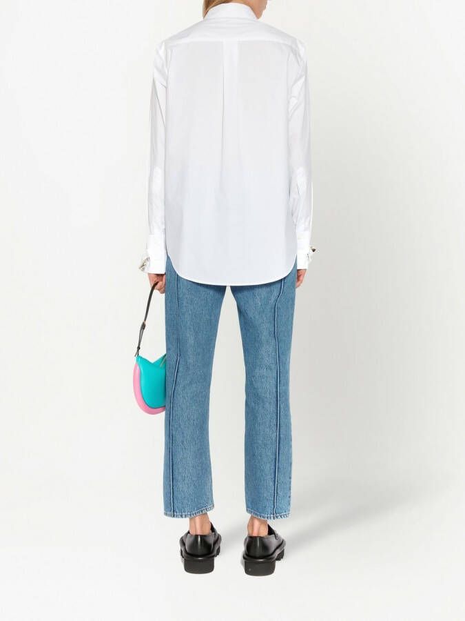 JW Anderson Blouse met schakelketting Wit