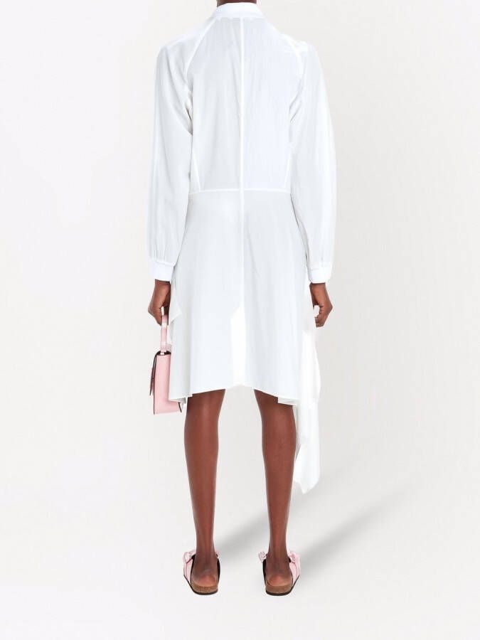 JW Anderson Blousejurk van popeline Wit