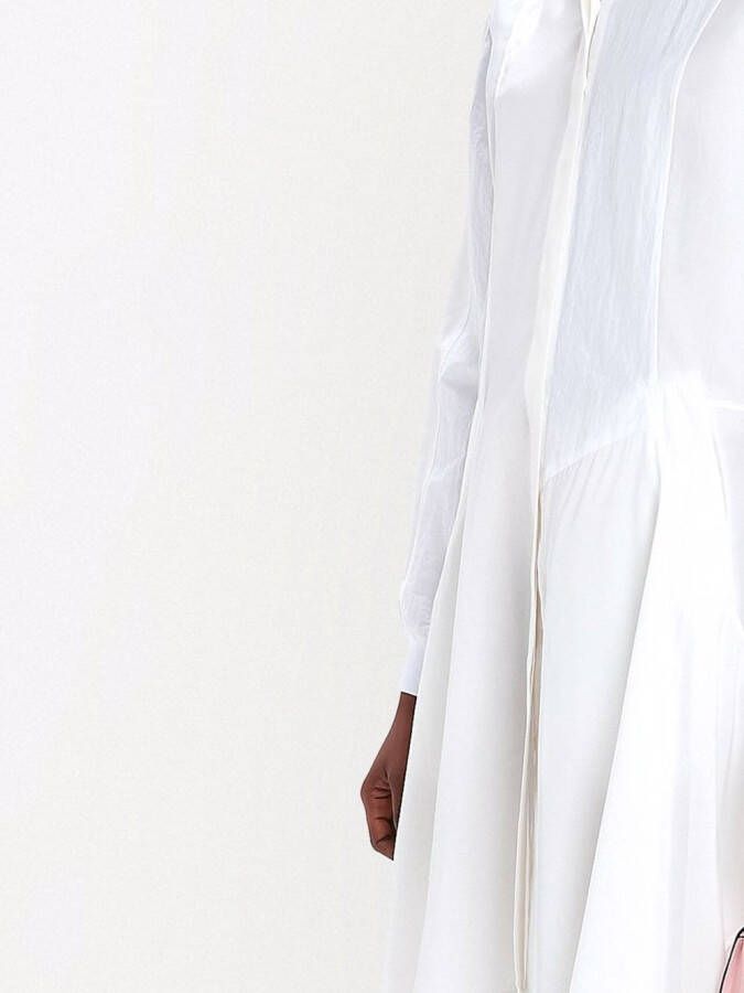JW Anderson Blousejurk van popeline Wit