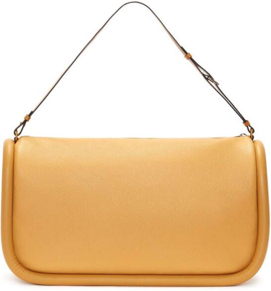 JW Anderson Bumber-12 leren crossbodytas Geel