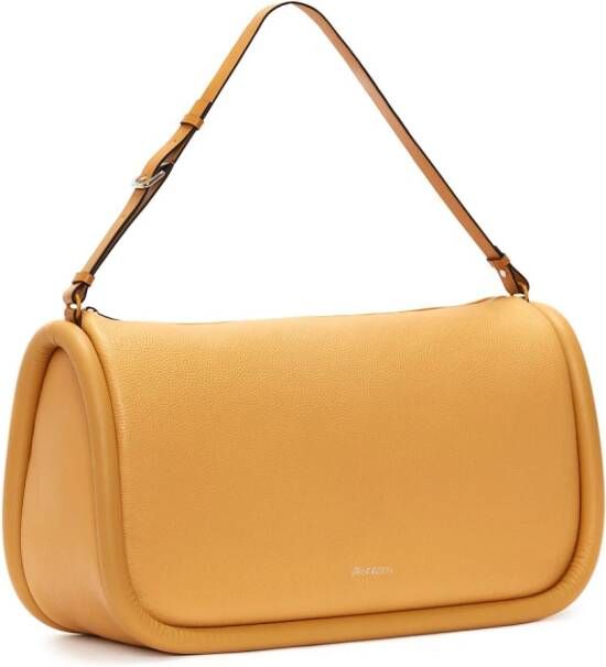 JW Anderson Bumber-12 leren crossbodytas Geel