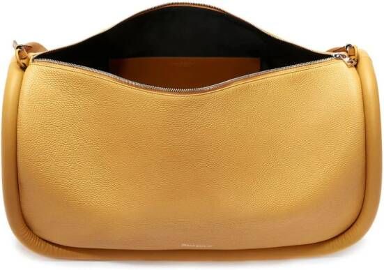 JW Anderson Bumber-12 leren crossbodytas Geel