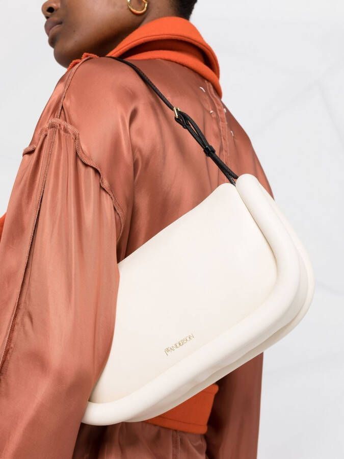 JW Anderson Bumper-15 smalle schoudertas Wit