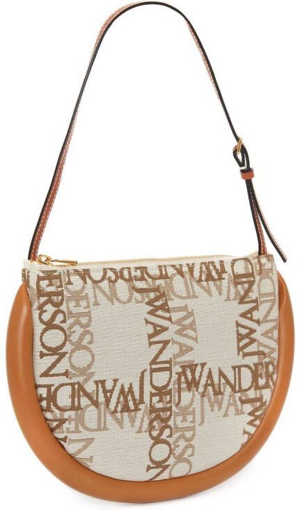 JW Anderson Bumper-Moon schoudertas Beige