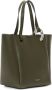 JW Anderson Chain Cabas leather tote Groen - Thumbnail 4