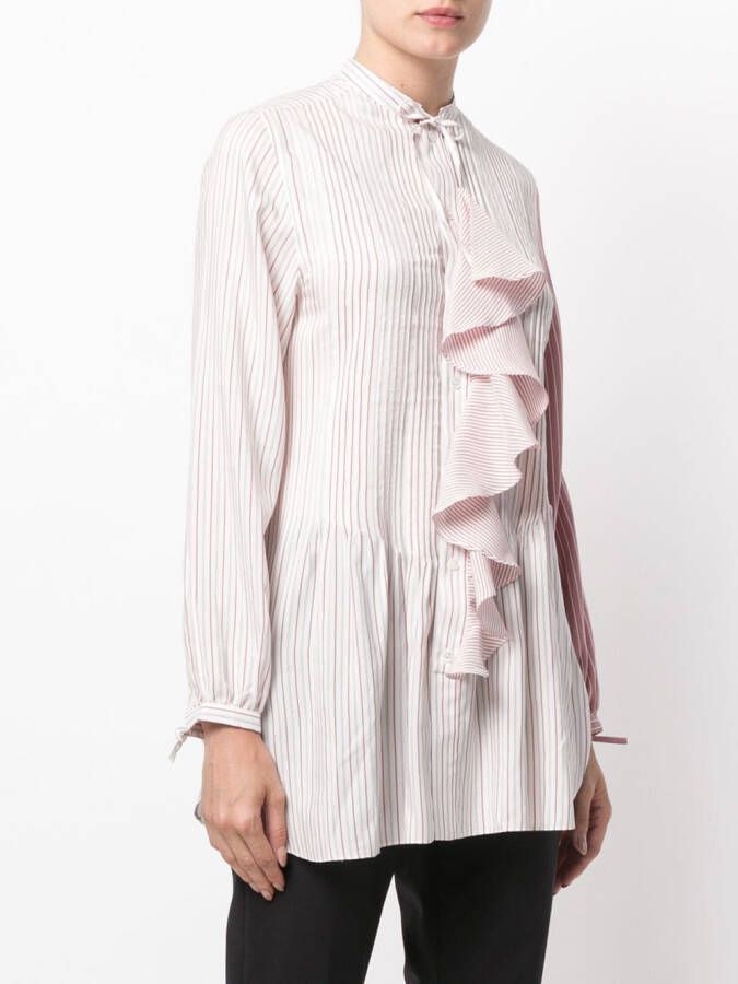 JW Anderson contrast sleeve shirt Roze
