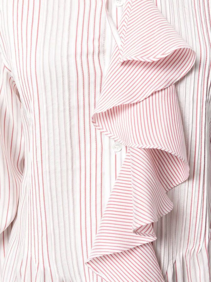 JW Anderson contrast sleeve shirt Roze