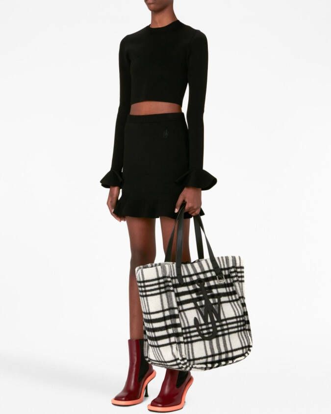 JW Anderson Cropped top Zwart