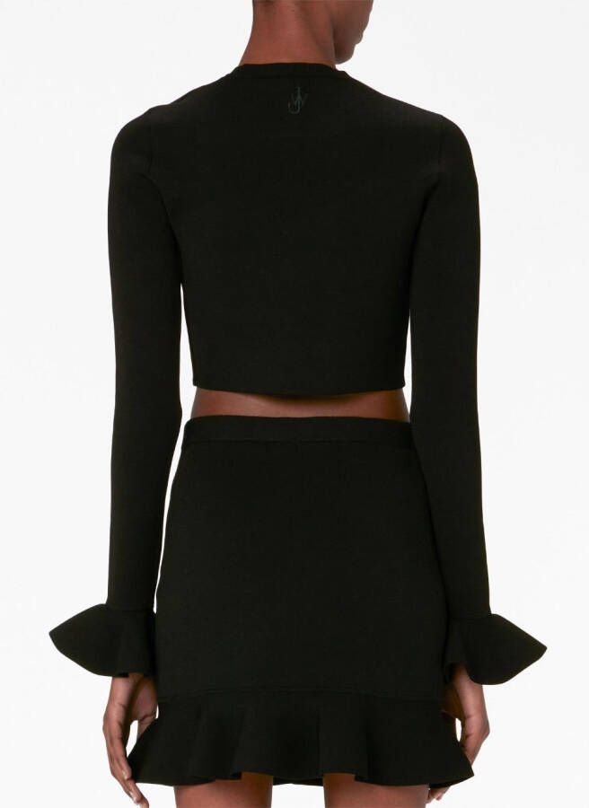 JW Anderson Cropped top Zwart