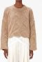 JW Anderson Cropped trui Beige - Thumbnail 3
