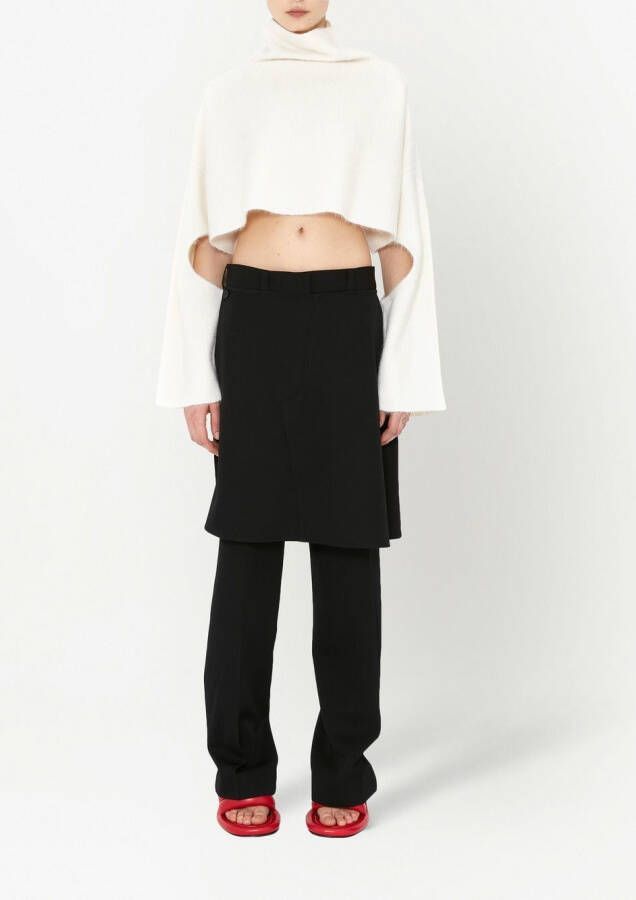 JW Anderson Cropped trui Wit