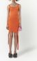 JW Anderson Gebreide mini-jurk Oranje - Thumbnail 2