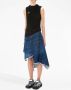 JW Anderson Gerafelde rok Blauw - Thumbnail 2