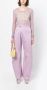 JW Anderson Gedraaide broek Paars - Thumbnail 2