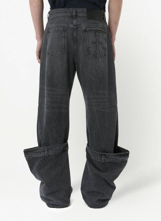 JW Anderson Gerafelde jeans Grijs