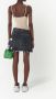 JW Anderson Gerafelde mini-jurk Beige - Thumbnail 4