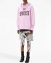 JW Anderson Katoenen hoodie met grafische print Paars - Thumbnail 2