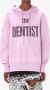JW Anderson Katoenen hoodie met grafische print Paars - Thumbnail 5