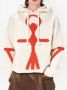 JW Anderson Hoodie van merinowol Wit - Thumbnail 4