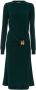 JW Anderson Jurk met gespsluiting Groen - Thumbnail 2