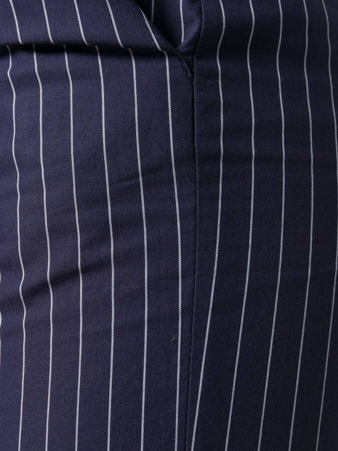 JW Anderson klassieke broek met pinstrip Blauw