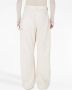 JW Anderson Broek met logopatch en wijde pijpen Beige - Thumbnail 5