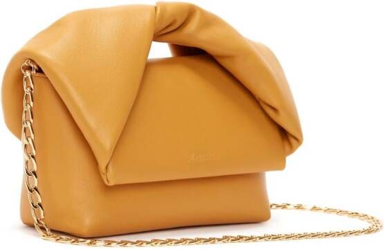 JW Anderson medium Twister leather shoulder bag Geel