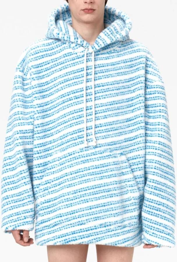 JW Anderson Oversized hoodie Blauw