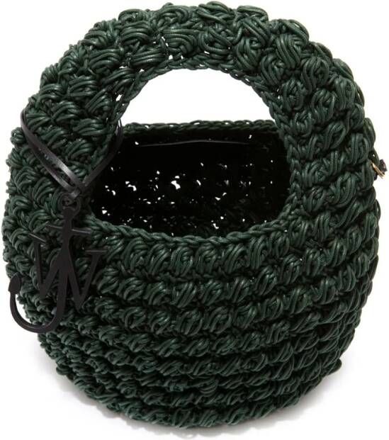 JW Anderson Popcorn crossbodytas Groen