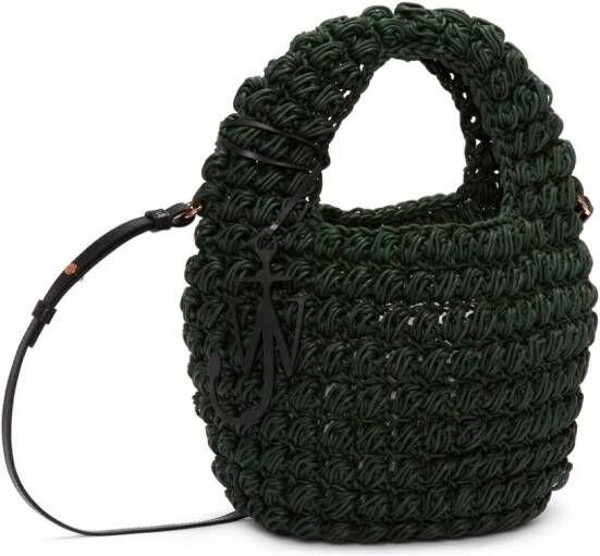 JW Anderson Popcorn crossbodytas Groen