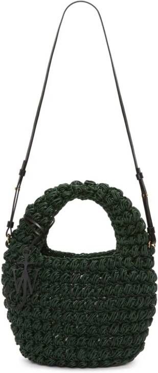 JW Anderson Popcorn crossbodytas Groen