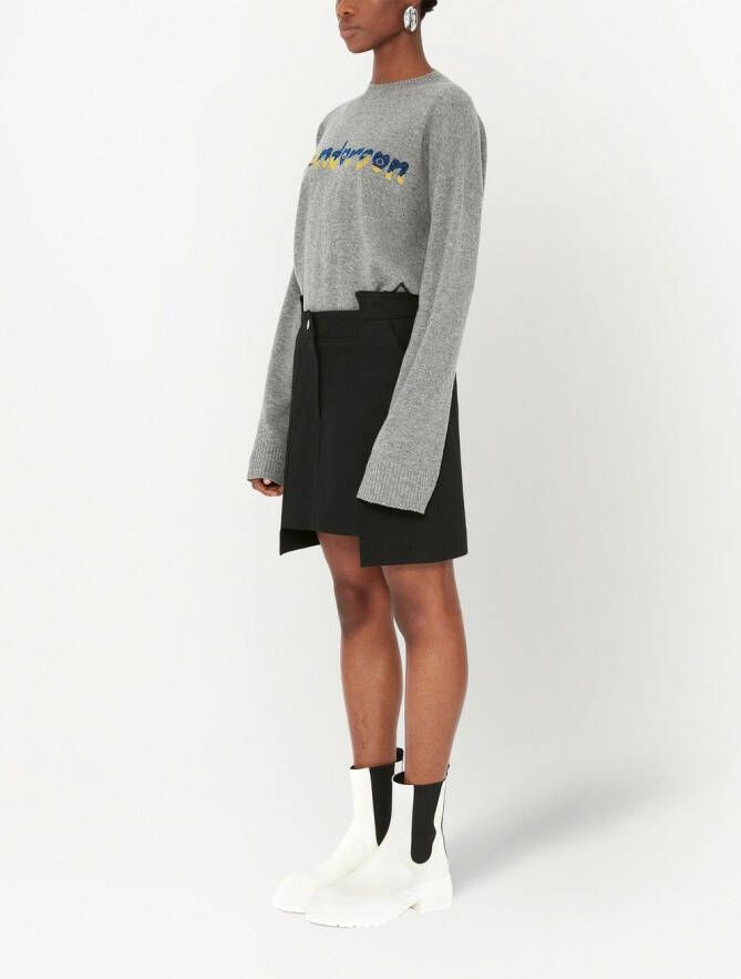 JW Anderson Rok met vlakken Zwart