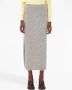 JW Anderson Rok met zijsplit Grijs - Thumbnail 3