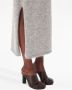 JW Anderson Rok met zijsplit Grijs - Thumbnail 5