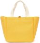 JW Anderson Shopper met logo Geel - Thumbnail 3