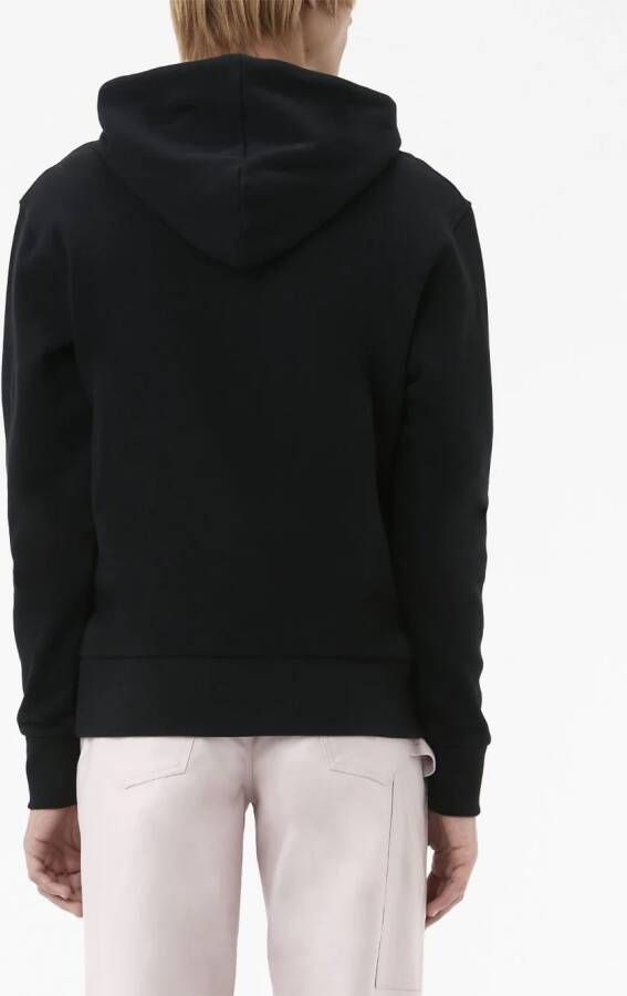 JW Anderson Hoodie met geborduurde tekst Zwart