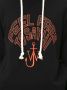 JW Anderson Hoodie met geborduurde tekst Zwart - Thumbnail 5
