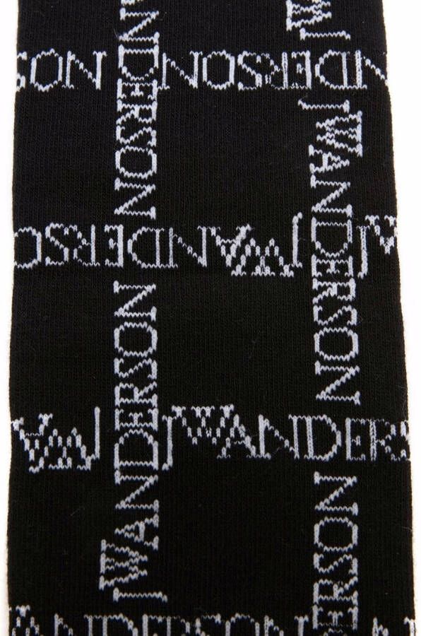 JW Anderson Sokken met logoprint Zwart