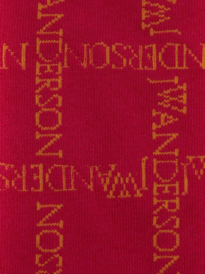 JW Anderson Sokken met monogram Roze