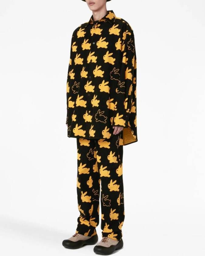 JW Anderson Straight broek Zwart
