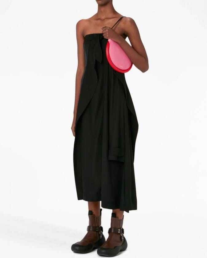 JW Anderson Strapless mini-jurk Zwart
