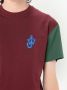 JW Anderson T-shirt met contrasterende mouwen Rood - Thumbnail 5