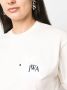 JW Anderson T-shirt met geborduurd logo Beige - Thumbnail 5