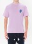 JW Anderson T-shirt met logopatch Paars - Thumbnail 2