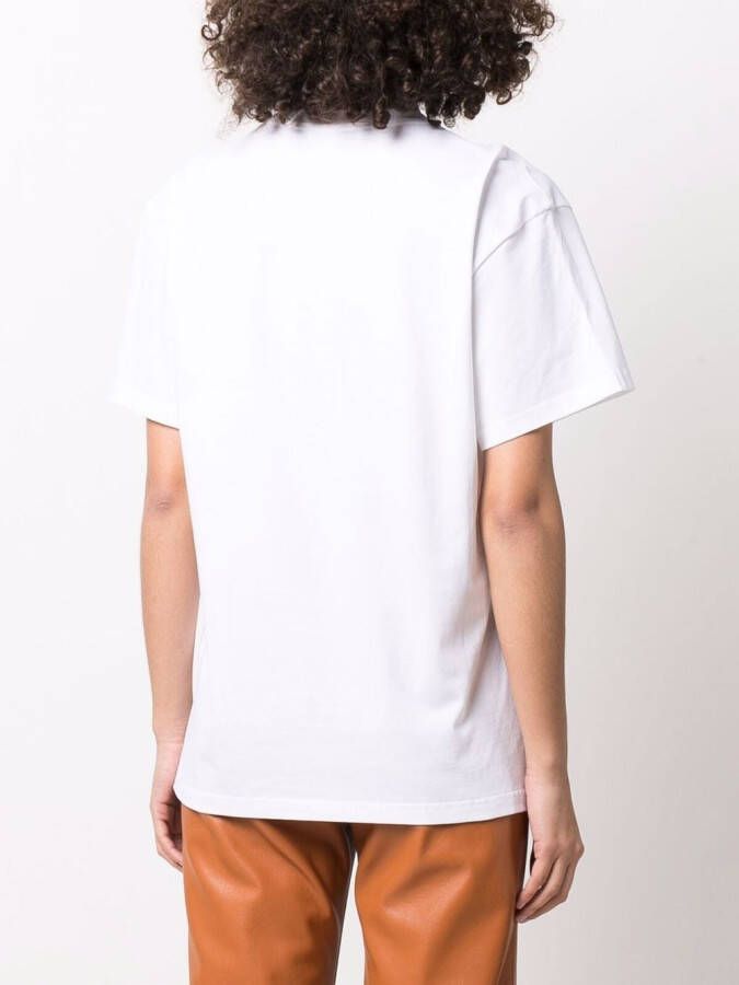 JW Anderson T-shirt met logopatch Wit
