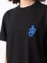 JW Anderson T-shirt met logopatch Zwart - Thumbnail 5
