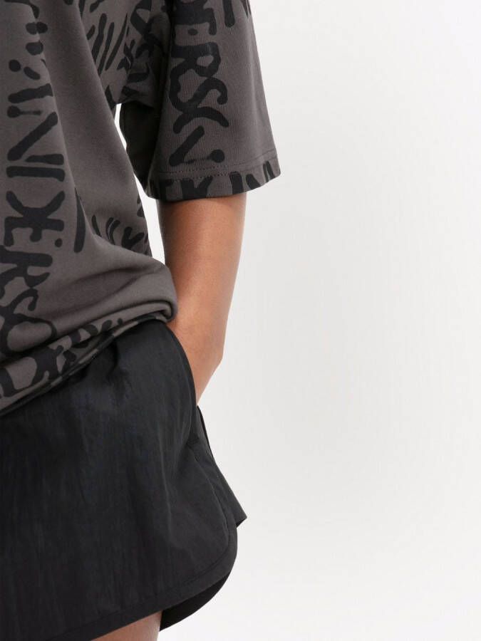 JW Anderson T-shirt met logoprint Grijs