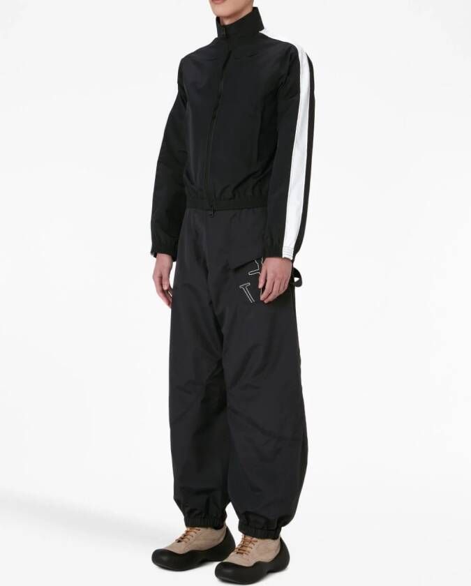 JW Anderson Trainingsjack met zijstreep Zwart