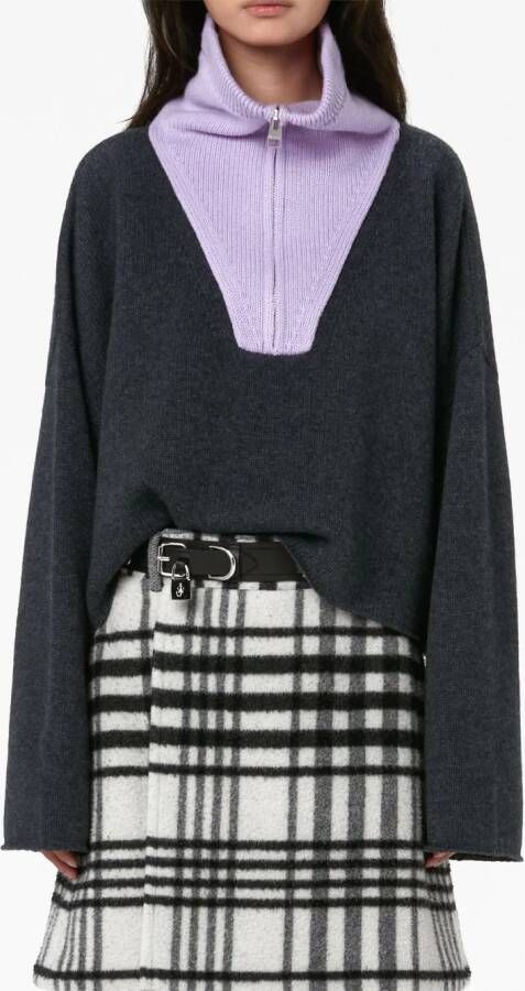 JW Anderson Trui met logopatch Zwart
